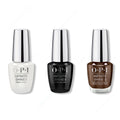 OPI - Infinite Shine Combo - Base, Top & Hot Toddy Naughty - Long Lasting Formula