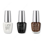 OPI - Infinite Shine Combo - Base, Top & Hot Toddy Naughty - Long Lasting Formula