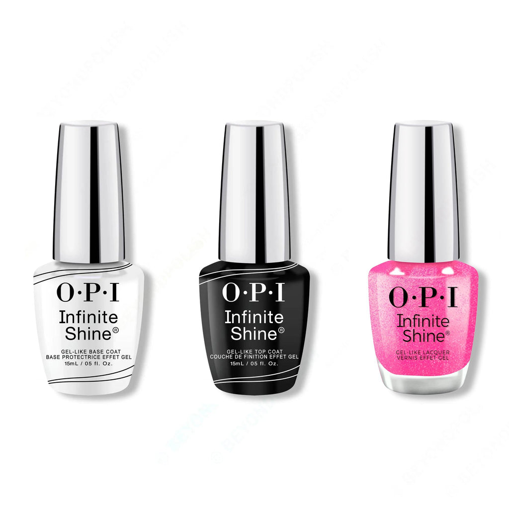 OPI - Infinite Shine Combo - Base, Top & I'm Not Really an Influencer - OPIcons Spring 2026 - Long Lasting Formula