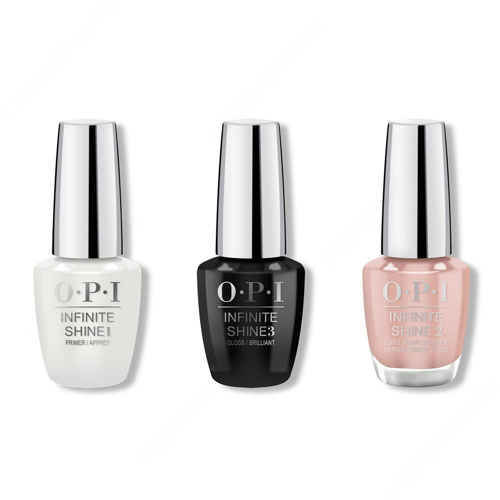 OPI - Infinite Shine Combo - Base, Top & It Never Ends - Long Lasting Formula