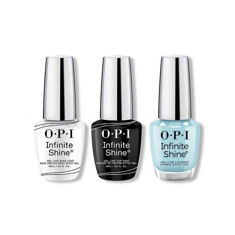 OPI - Infinite Shine Combo - Base, Top & Last From The Past - Long Lasting Formula