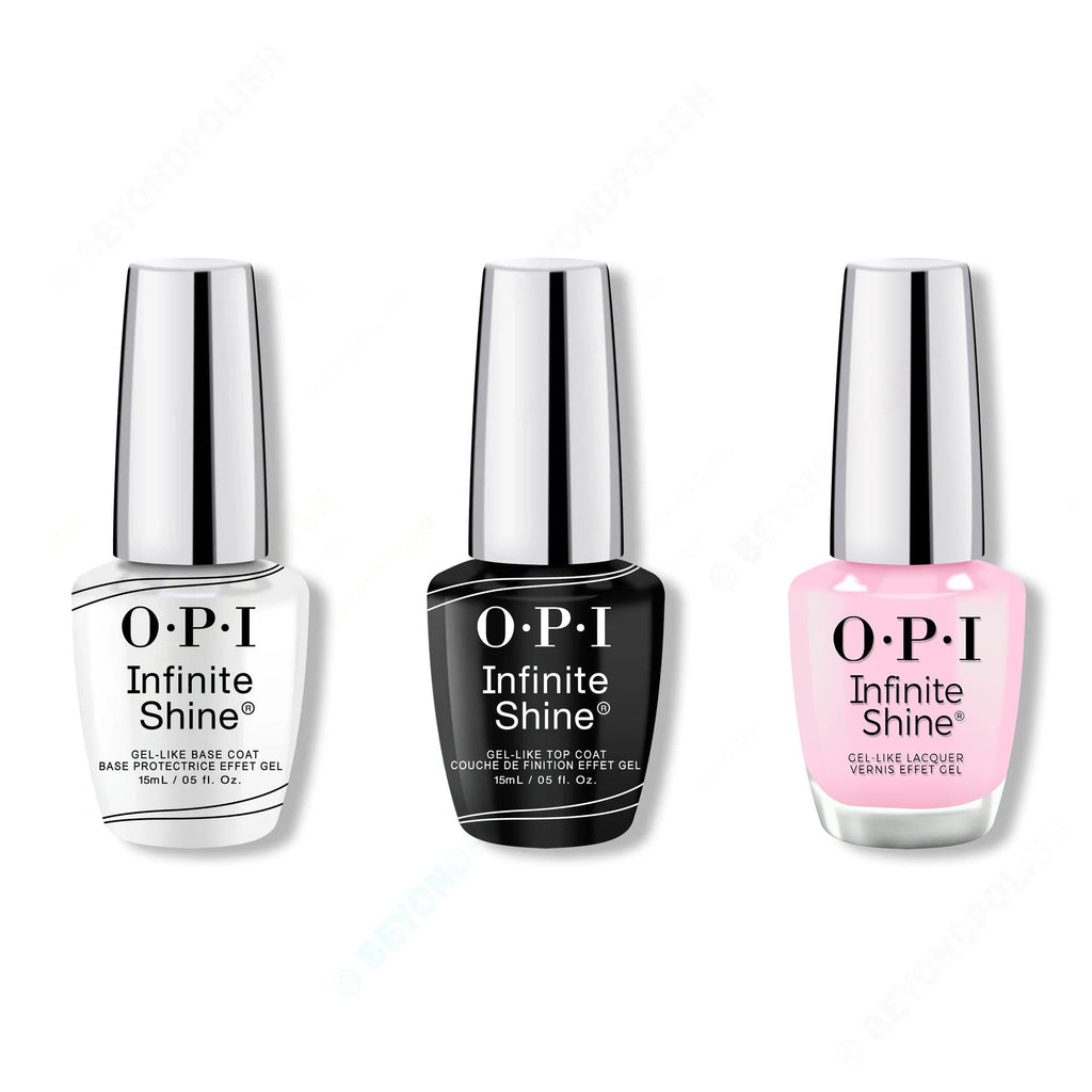OPI - Infinite Shine Combo - Base, Top & Lavender Bath - OPIcons Spring 2026 - Long Lasting Formula