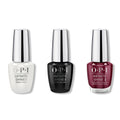 OPI - Infinite Shine Combo - Base, Top & Malaga Wine - Long Lasting Formula