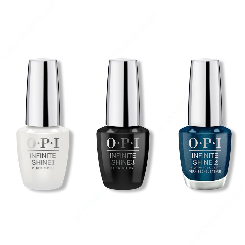 OPI - Infinite Shine Combo - Base, Top & Nessie Plays Hide & Sea-k - Long Lasting Formula