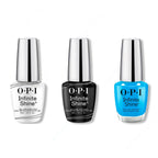 OPI - Infinite Shine Combo - Base, Top & No Summer Blues - Long Lasting Formula