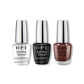 OPI - Infinite Shine Combo - Base, Top & Not Afraid Of The Dark - Long Lasting Formula