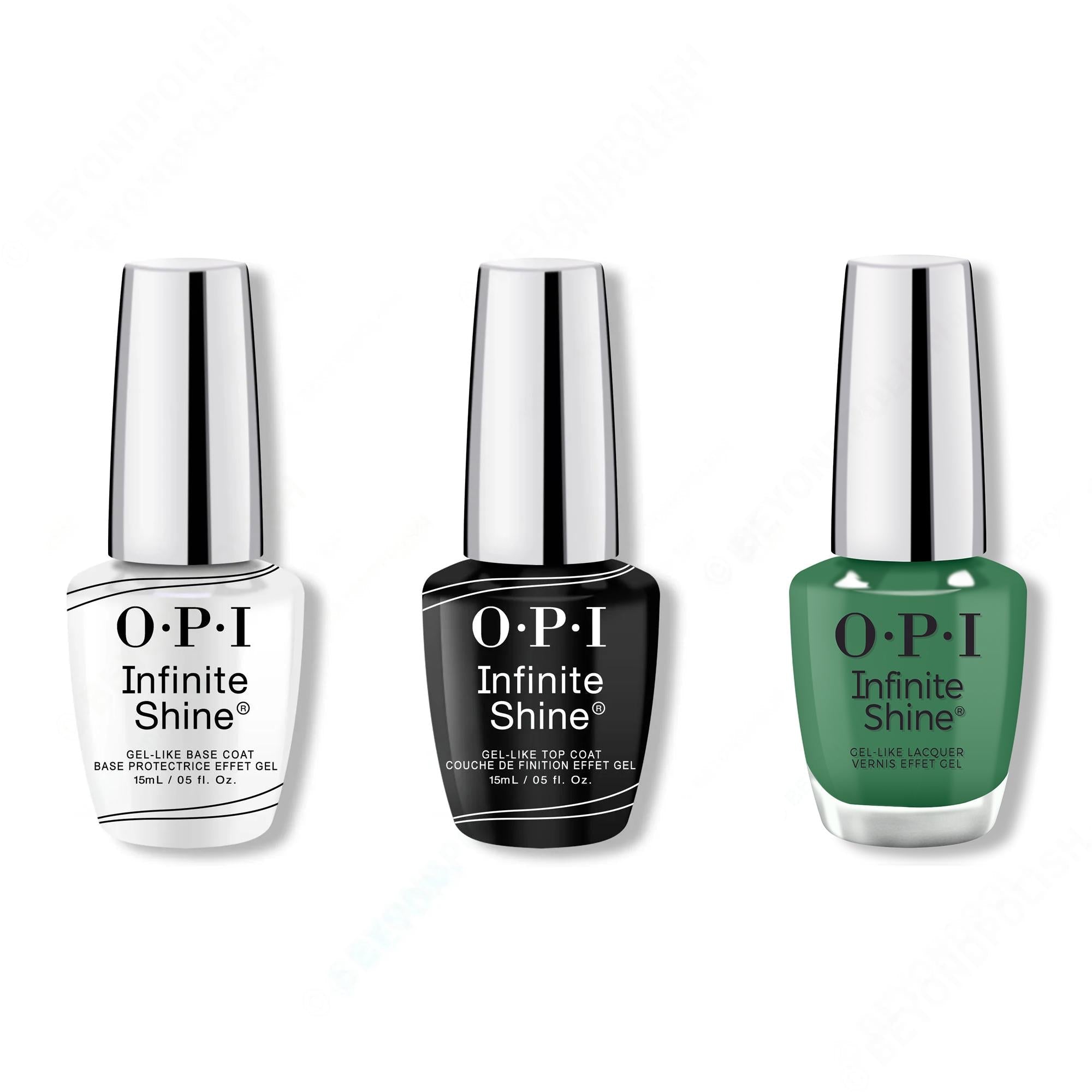 OPI - Infinite Shine Combo - Base, Top & OPI'm a Supermodel - Long Lasting Formula