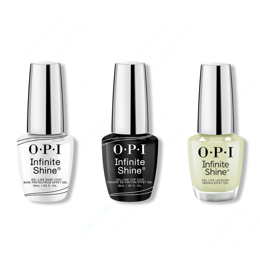OPI - Infinite Shine Combo - Base, Top & Oh Baby! - OPIcons Spring 2026 - Long Lasting Formula