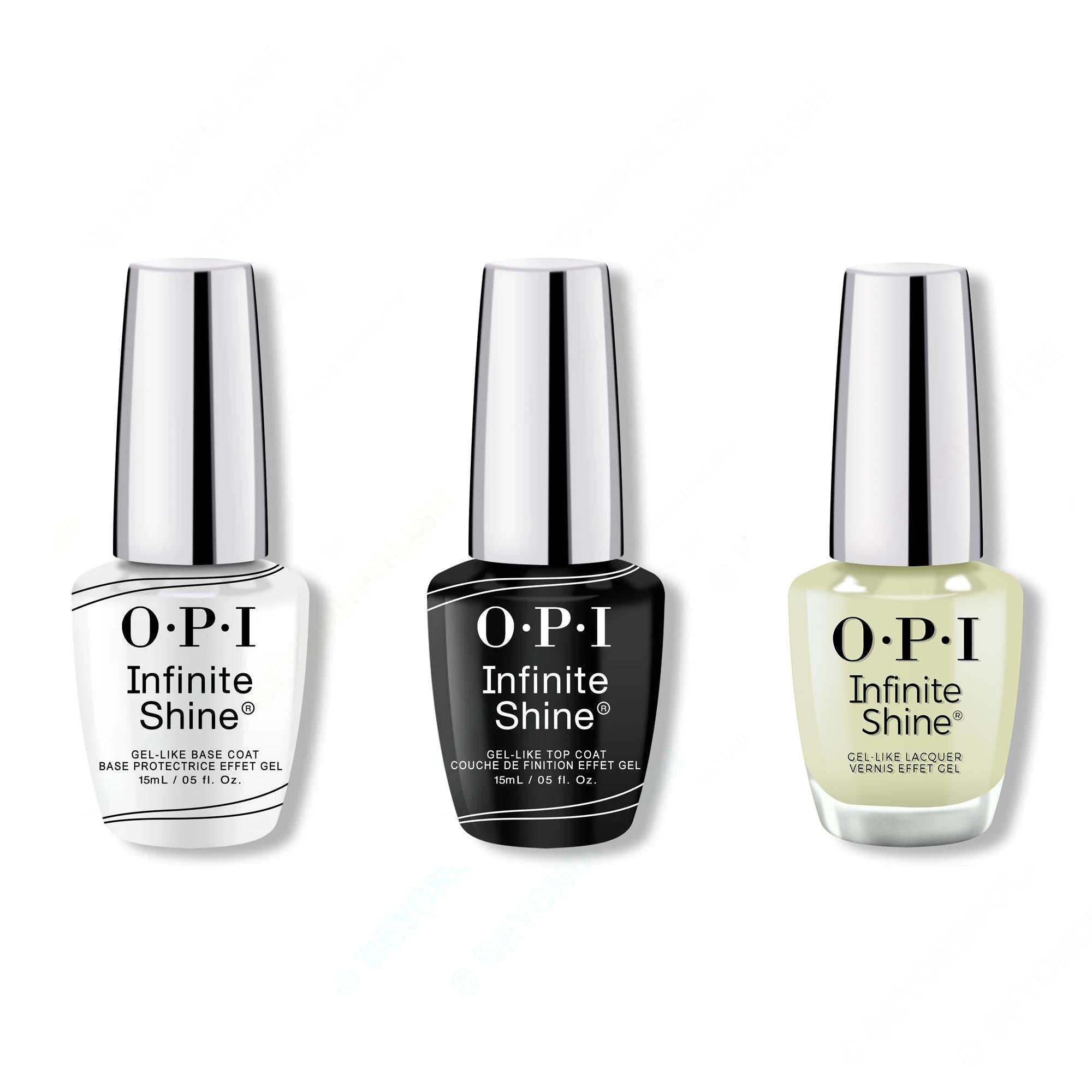 OPI - Infinite Shine Combo - Base, Top & Oh Baby! - OPIcons Spring 2026 - Long Lasting Formula