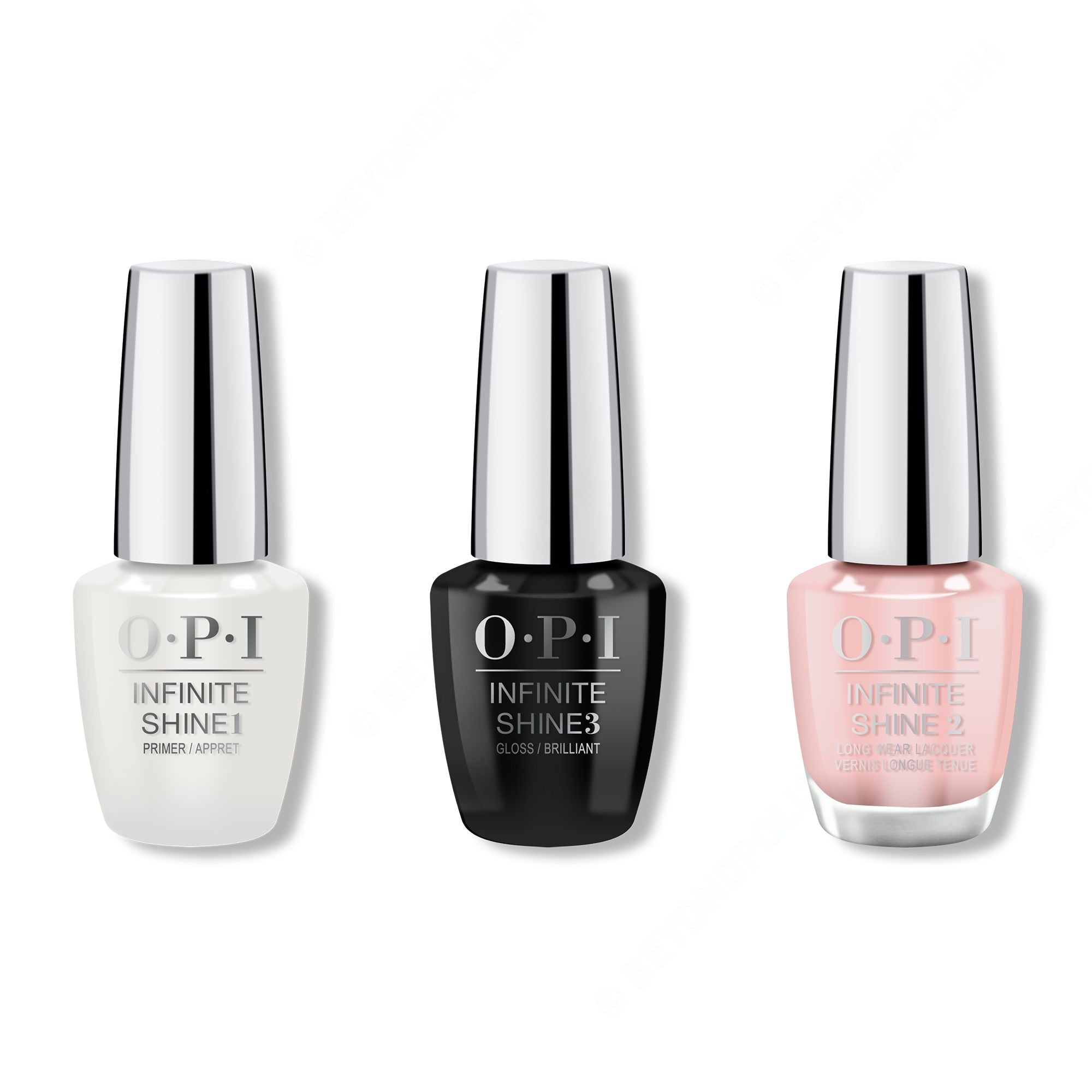 OPI - Infinite Shine Combo - Base, Top & Passion - Long Lasting Formula