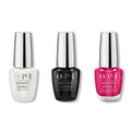 OPI - Infinite Shine Combo - Base, Top & Pompeii Purple - Long Lasting Formula