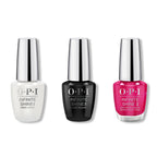 OPI - Infinite Shine Combo - Base, Top & Pompeii Purple - Long Lasting Formula