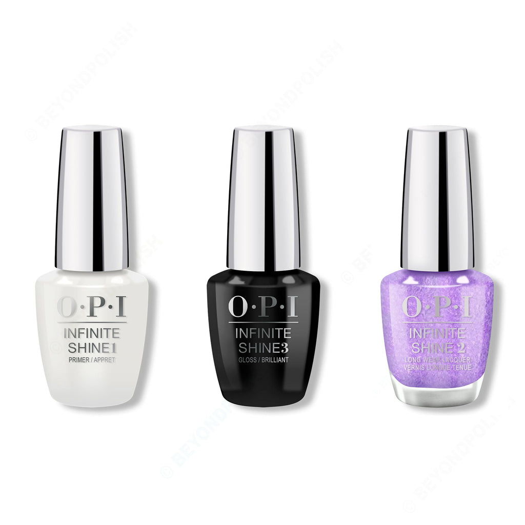 OPI - Infinite Shine Combo - Base, Top & Shaking My Sugarplums - Long Lasting Formula