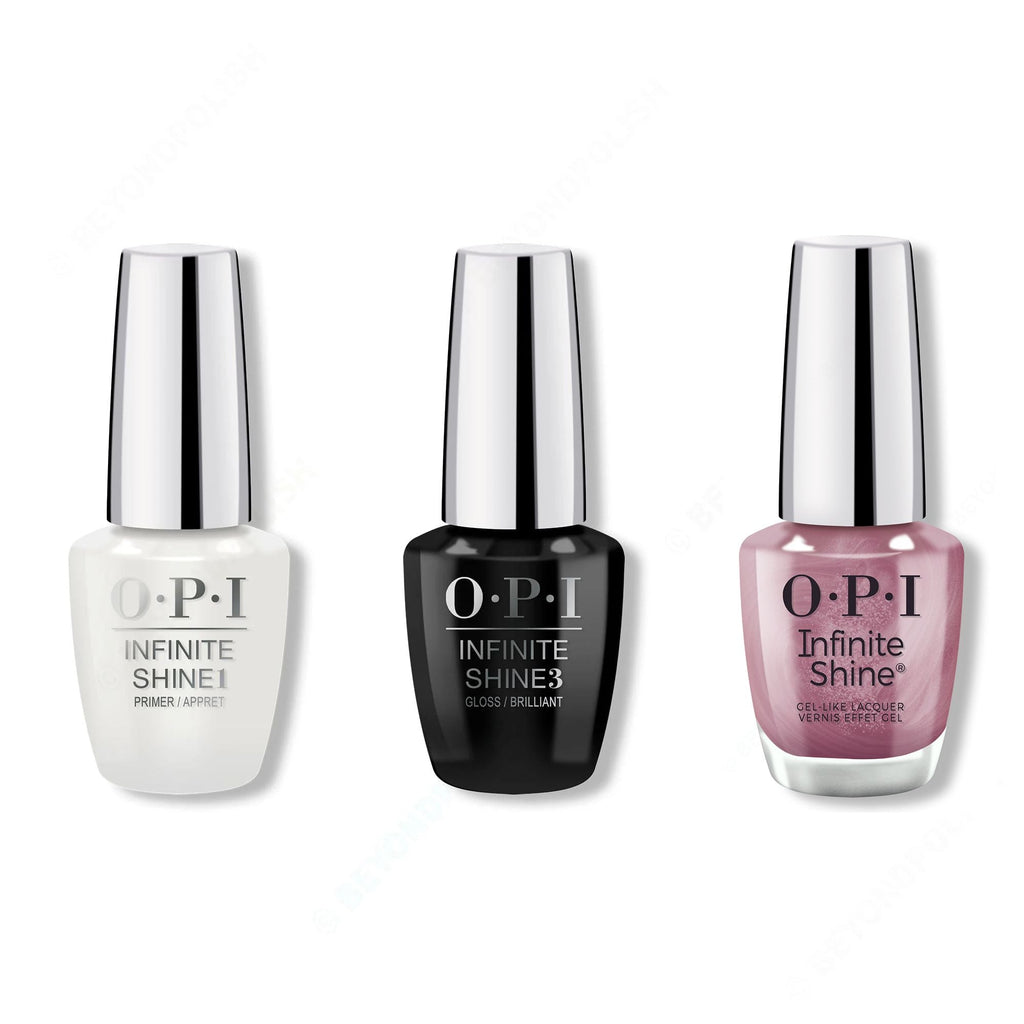 OPI - Infinite Shine Combo - Base, Top & Sheen's All That - Long Lasting Formula