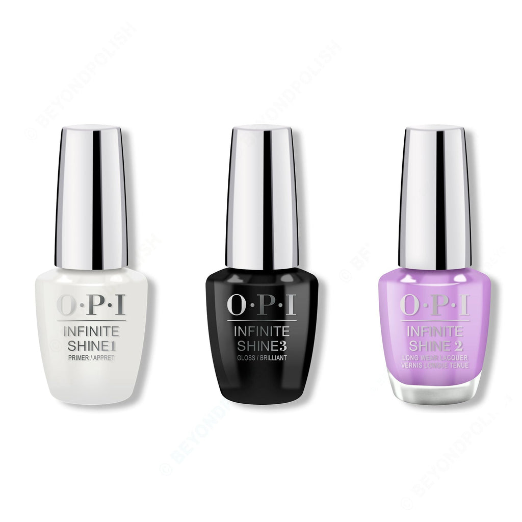OPI - Infinite Shine Combo - Base, Top & Sickeningly Sweet - Long Lasting Formula