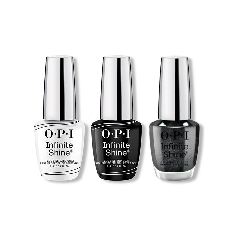 OPI - Infinite Shine Combo - Base, Top & Stay & Night - Long Lasting Formula