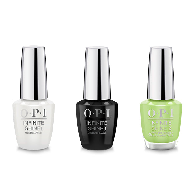 OPI - Infinite Shine Combo - Base, Top & Summer Monday-Fridays - Long Lasting Formula