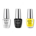 OPI - Infinite Shine Combo - Base, Top & Sunkissed and Tell - Long Lasting Formula