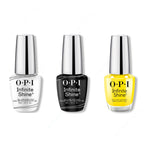 OPI - Infinite Shine Combo - Base, Top & Sunkissed and Tell - Long Lasting Formula