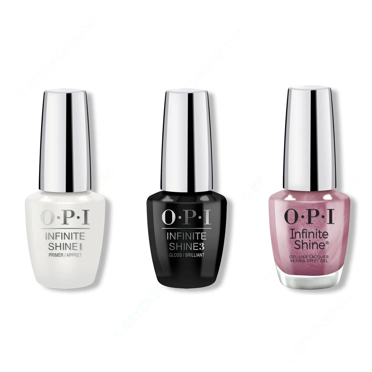 OPI - Infinite Shine Combo - Base, Top & Surrealicious - Long Lasting Formula