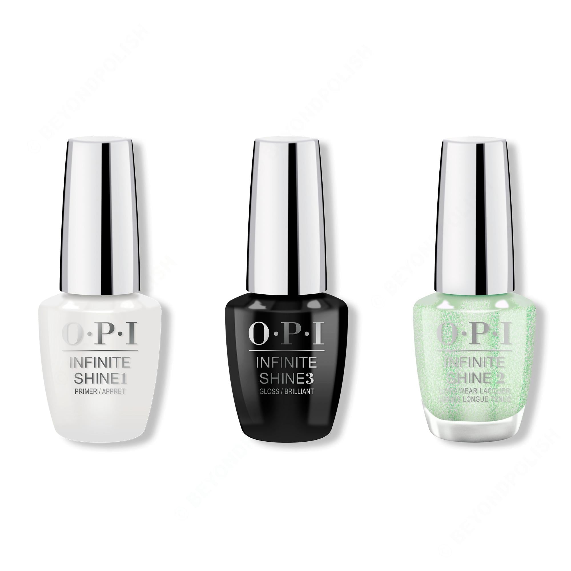 OPI - Infinite Shine Combo - Base, Top & Taurus-t Me - Long Lasting Formula