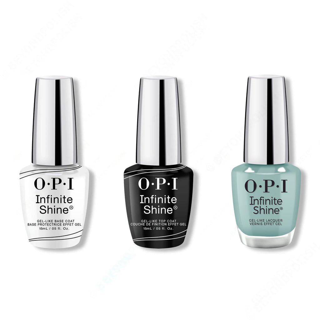 OPI - Infinite Shine Combo - Base, Top & Totally Tu-blue-ar - Long Lasting Formula
