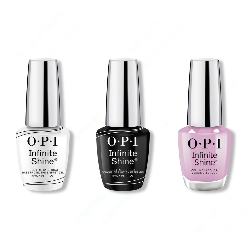 OPI - Infinite Shine Combo - Base, Top & What's Not to Lilac - OPIcons Spring 2026 - Long Lasting Formula