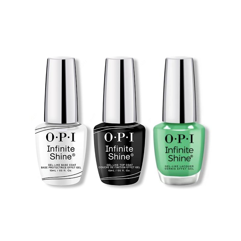OPI - Infinite Shine Combo - Base, Top & Won For The Ages - Long Lasting Formula