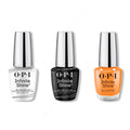 OPI - Infinite Shine Combo - Base, Top & You're One in a Melon - Long Lasting Formula