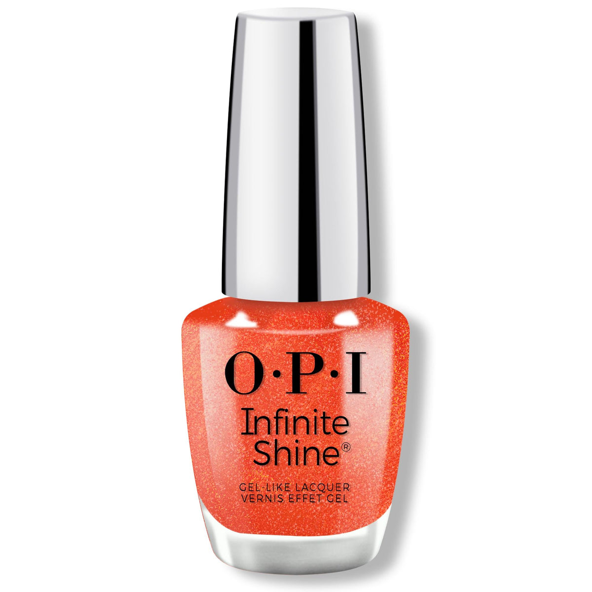 OPI Infinite Shine - Shock Em Orange - #202 - Long Lasting Formula