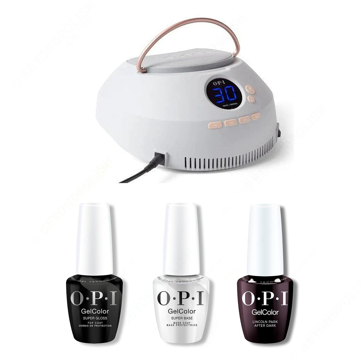 OPI - Intelli-Gel Basic Kit & Lincoln Park After Dark - Long Lasting Formula