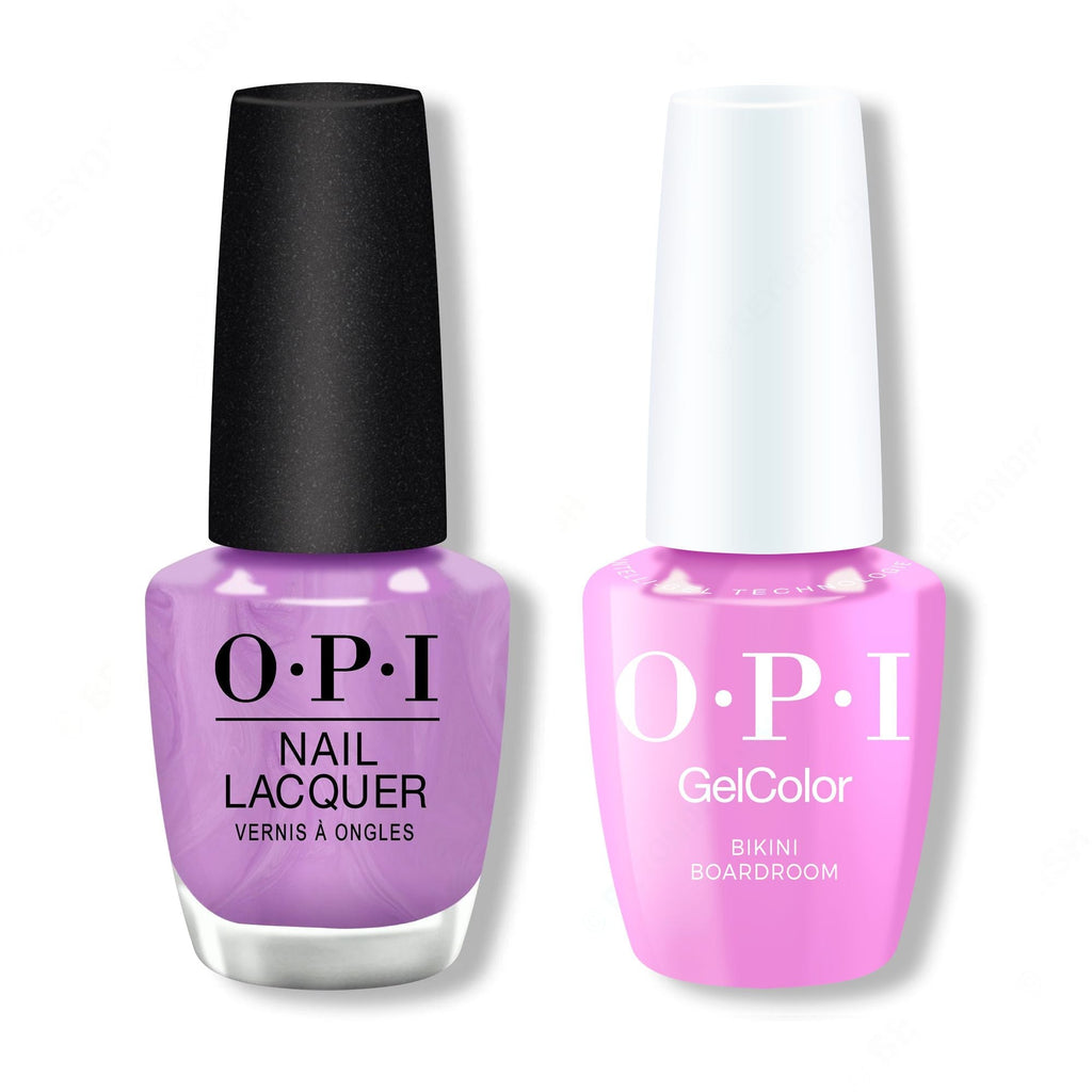 OPI - Intelli-Gel & Lacquer Combo - Bikini Boardroom - Long Lasting Formula