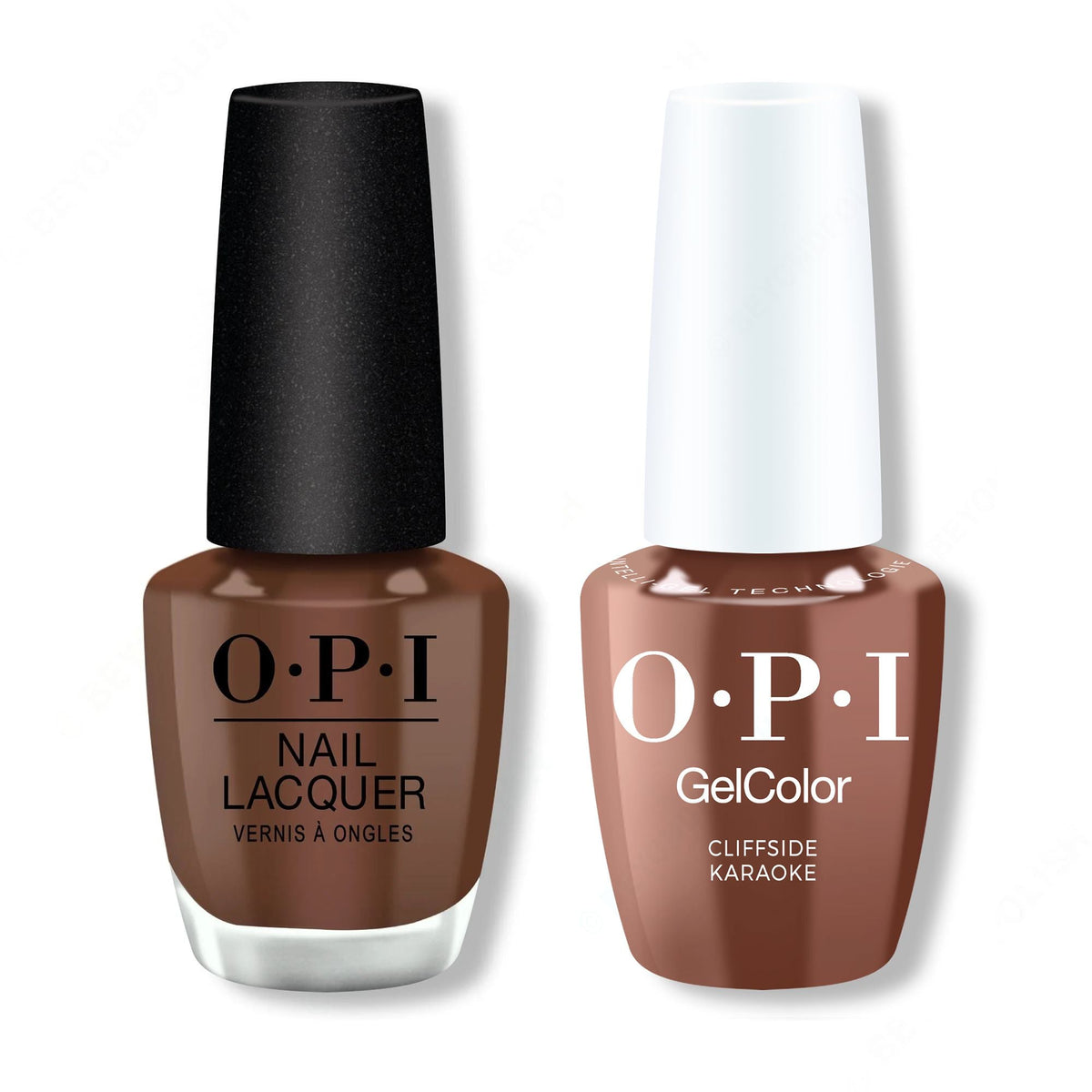 OPI - Intelli-Gel & Lacquer Combo - Cliffside Karaoke - Long Lasting Formula