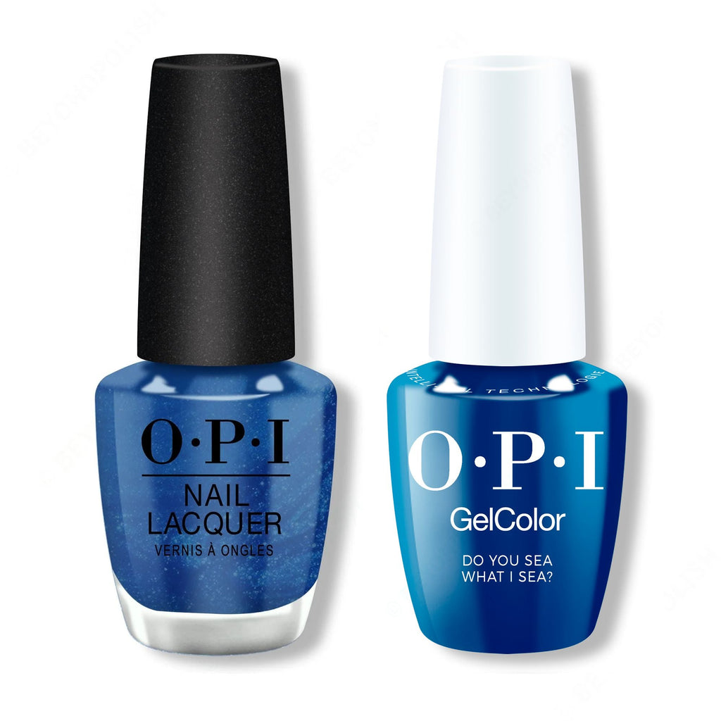 OPI - Intelli-Gel & Lacquer Combo - Do You Sea What I Sea - Long Lasting Formula