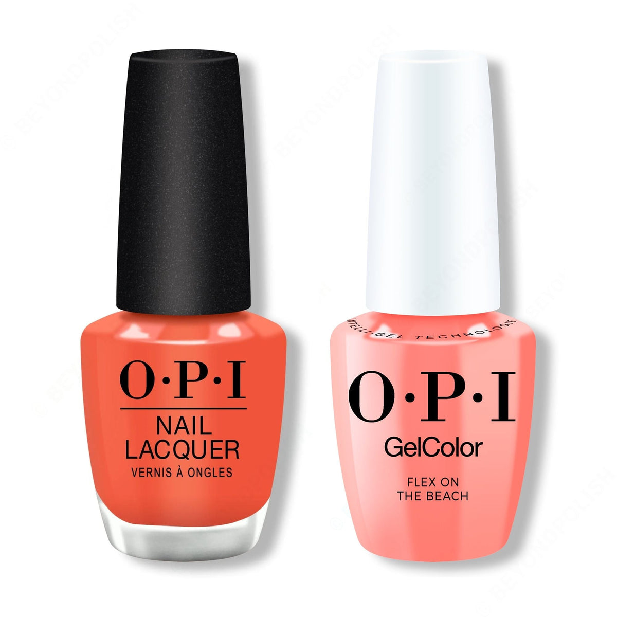OPI - Intelli-Gel & Lacquer Combo - Flex On The Beach - Long Lasting Formula