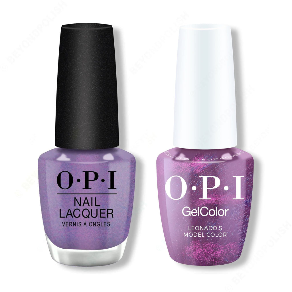 OPI - Intelli-Gel & Lacquer Combo - Leonardo's Model Color - Long Lasting Formula