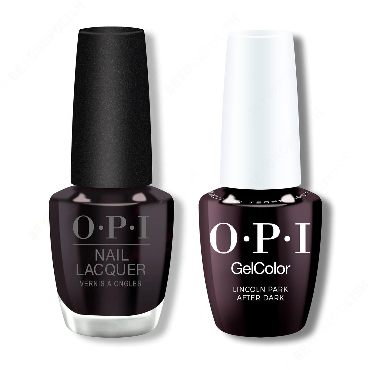 OPI - Intelli-Gel & Lacquer Combo - Lincoln Park After Dark - Long Lasting Formula