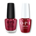 OPI - Intelli-Gel & Lacquer Combo - Miami Beet - Long Lasting Formula