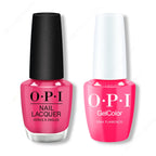 OPI - Intelli-Gel & Lacquer Combo - Pink Flamenco - Long Lasting Formula
