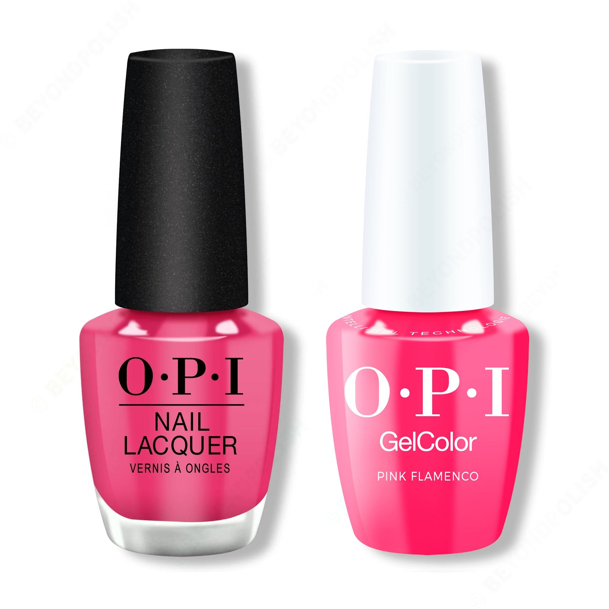 OPI - Intelli-Gel & Lacquer Combo - Pink Flamenco - Long Lasting Formula