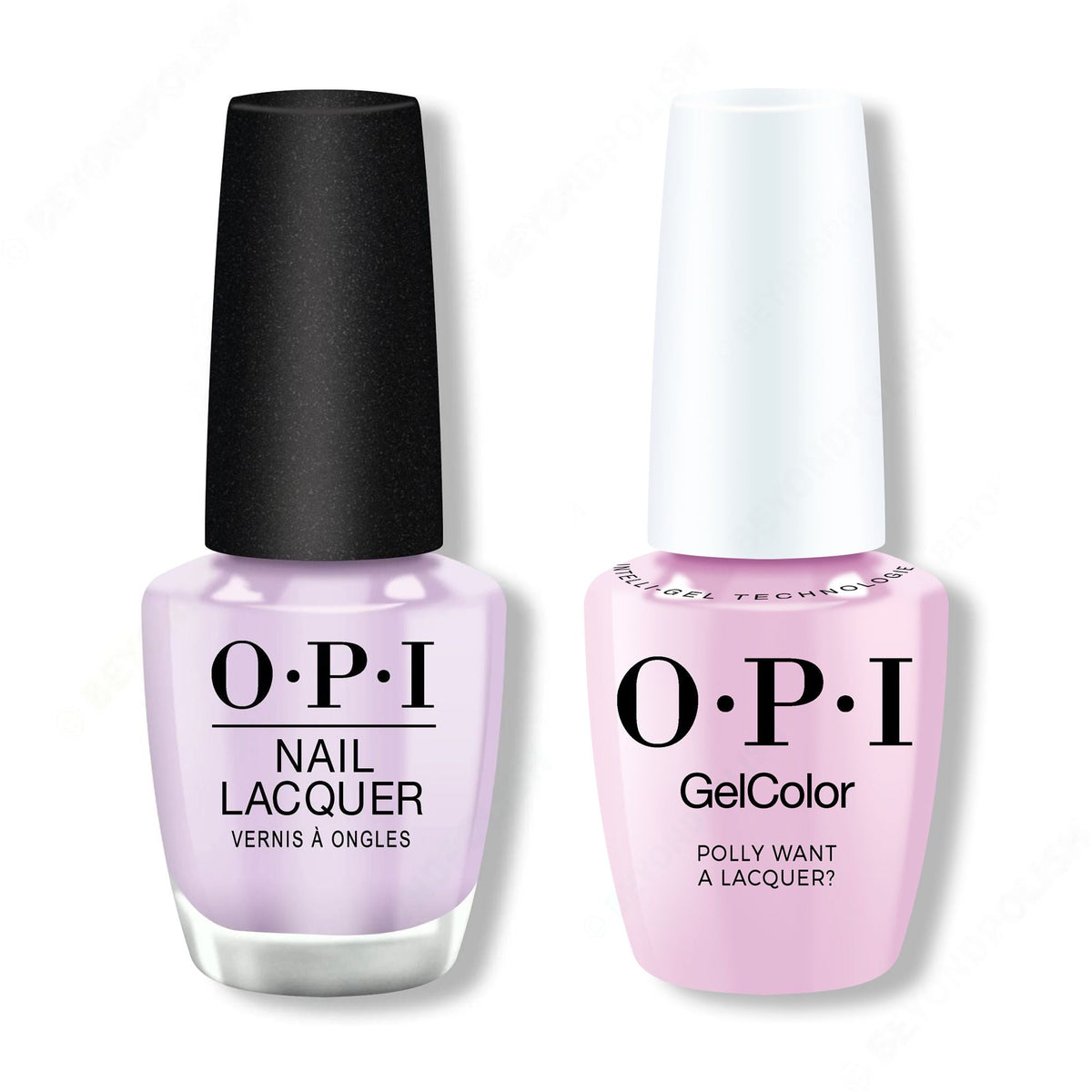 OPI - Intelli-Gel & Lacquer Combo - Polly Want A Lacquer - Long Lasting Formula
