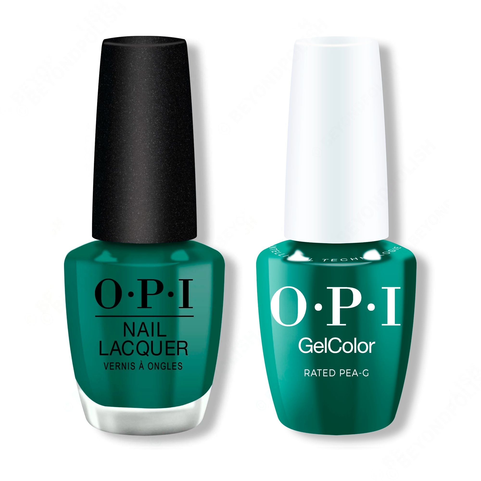 OPI - Intelli-Gel & Lacquer Combo - Rated Pea-G - Long Lasting Formula