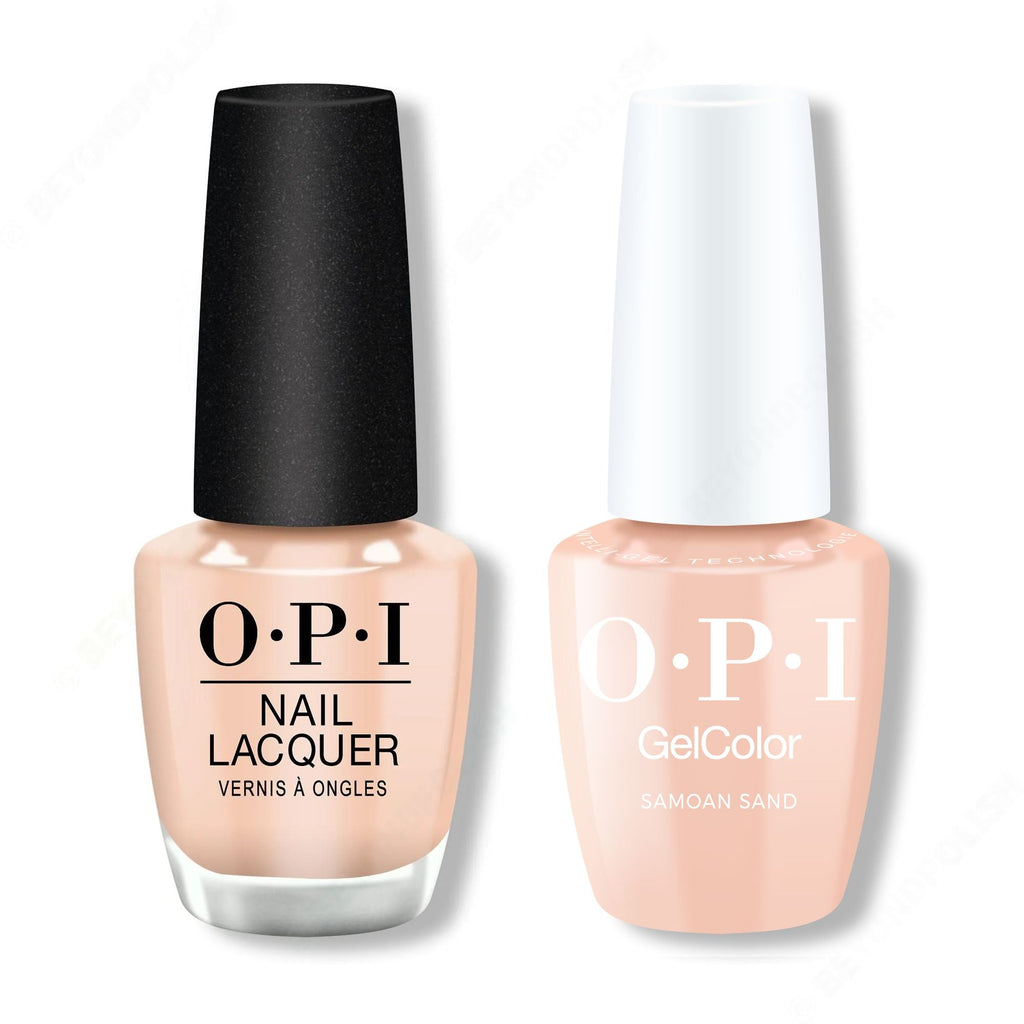 OPI - Intelli-Gel & Lacquer Combo - Samoan Sand - Long Lasting Formula
