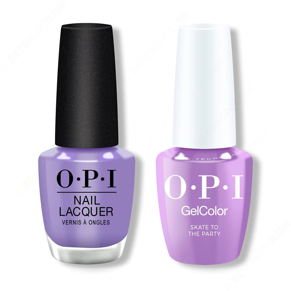 OPI - Intelli-Gel & Lacquer Combo - Skate To The Party - Long Lasting Formula