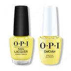 OPI - Intelli-Gel & Lacquer Combo - Stay Out All Bright - Long Lasting Formula