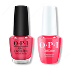 OPI - Intelli-Gel & Lacquer Combo - Strawberry Margarita - Long Lasting Formula