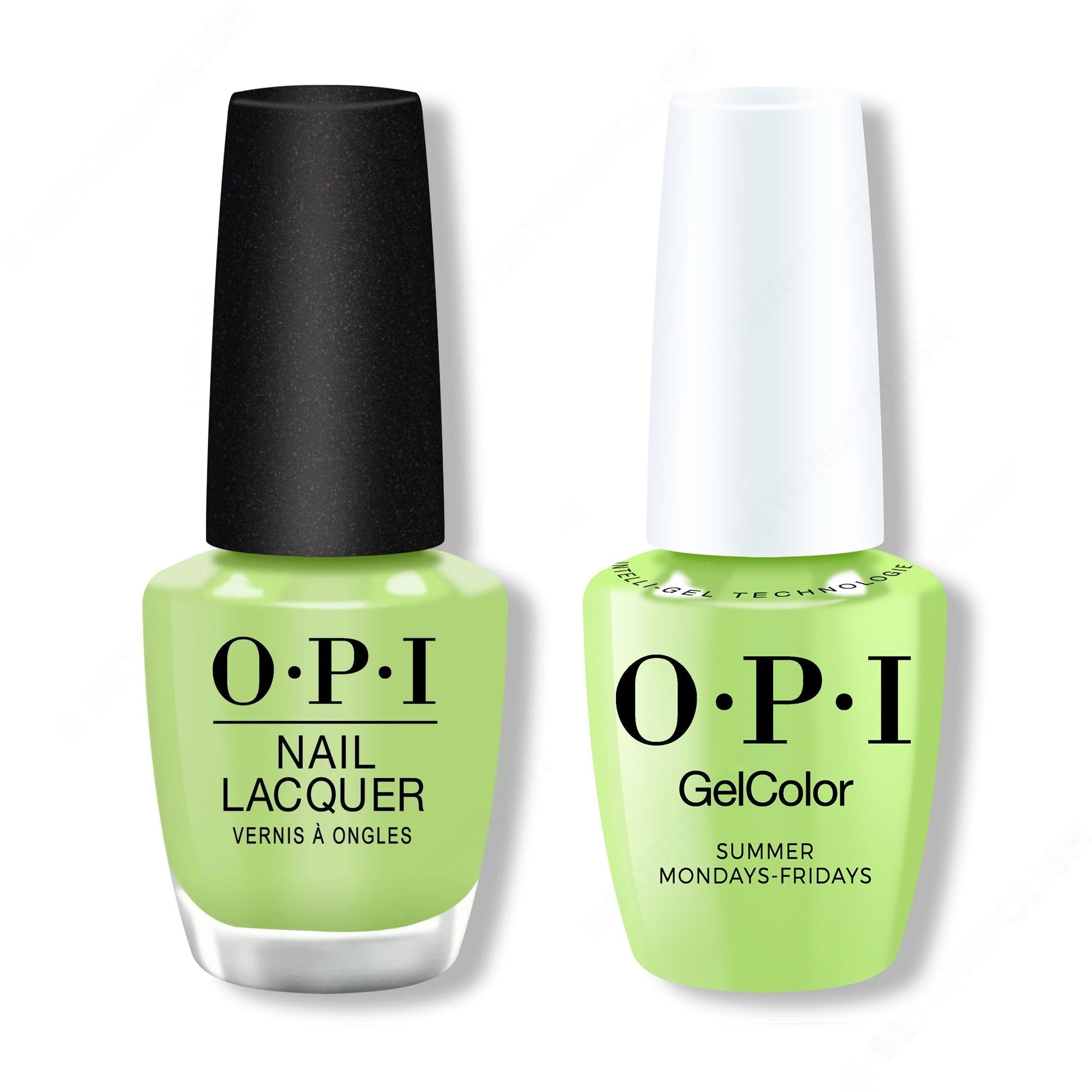 OPI - Intelli-Gel & Lacquer Combo - Summer Monday-Fridays - Long Lasting Formula