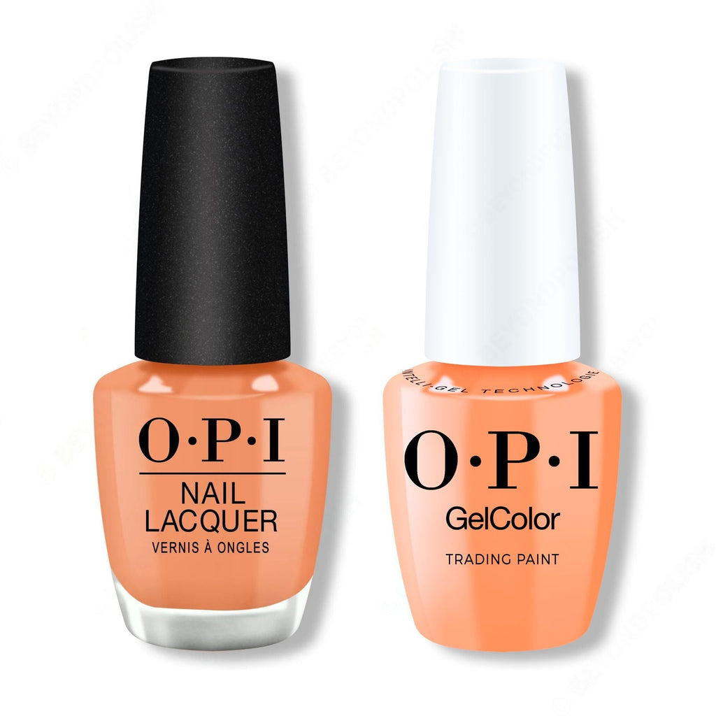 OPI - Intelli-Gel & Lacquer Combo - Trading Paint - Long Lasting Formula