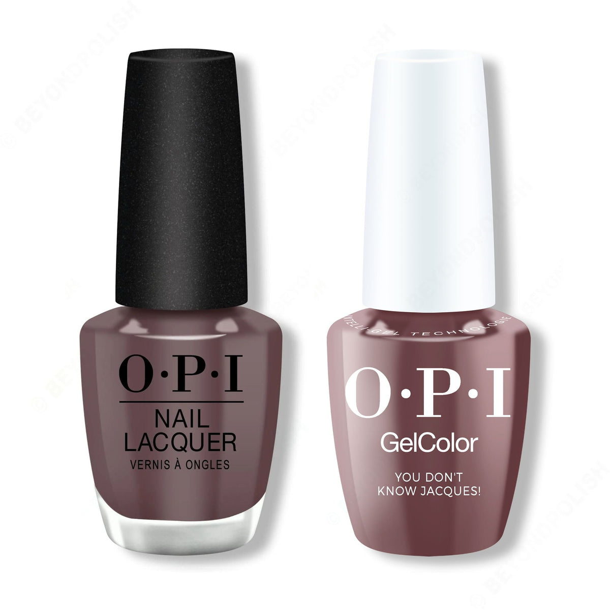 OPI - Intelli-Gel & Lacquer Combo - You Don't Know Jacques! - Long Lasting Formula
