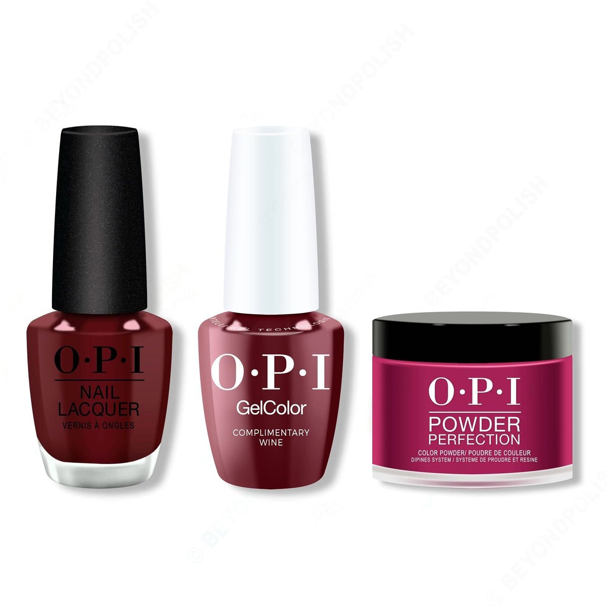 OPI - Intelli-Gel, Lacquer & Dip Combo - Complimentary Wine - Long Lasting Formula